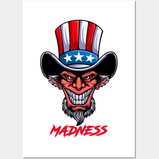 Madness Uncle Sam Posters and Art